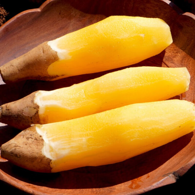 德骊嘉云南天山雪莲果新鲜水莲果当季现挖黄红心特级雪连果 精选3斤