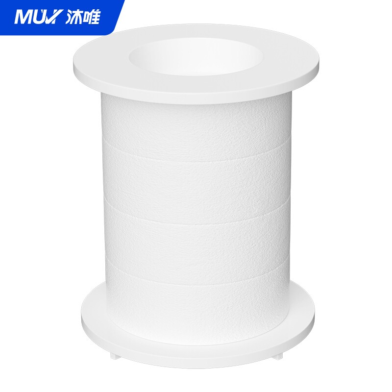 沐唯(muvi)增压净水过滤pp高压缩棉芯适用h-018淋浴花洒喷头单头内芯