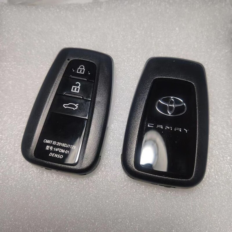 车行界 18款丰田汽车钥匙壳凯美瑞奕泽rav4ch-r亚洲龙智能卡遥控钥匙