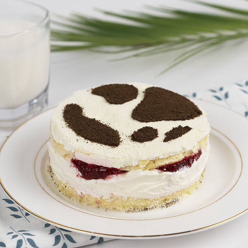 网乳蛋糕网红零食夹心蛋糕红丝绒蛋糕甜点网红千层蛋糕奶油 牛乳蛋糕
