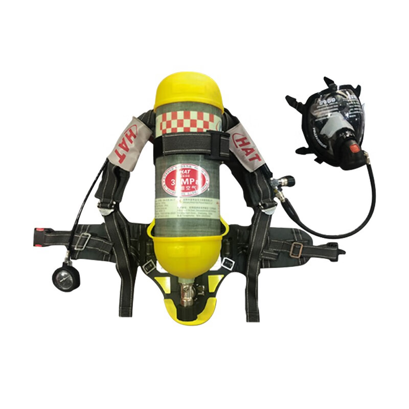 海安特HAT RHZK6.8/A 正压式消防空气呼吸器 3C认证智能平显报警压力表救援防护空呼 1套
