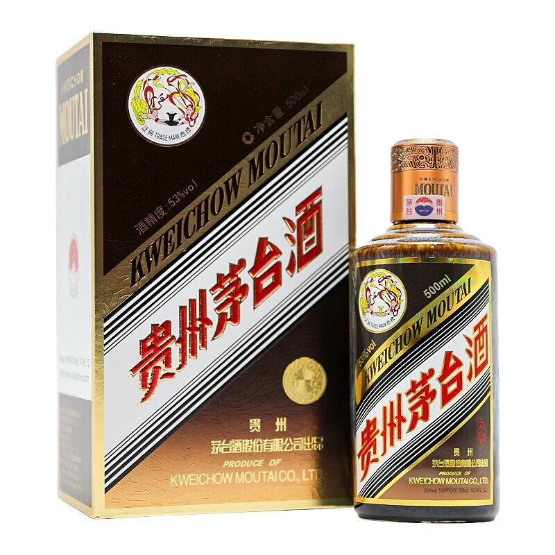 茅台贵州茅台酒 彩釉珍品茅台 53度500ml*1瓶 酱香型白酒 收藏送礼 彩釉珍品 53度500ml*1瓶