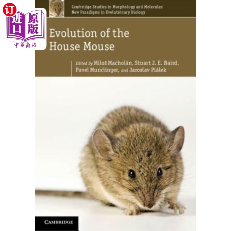海外直订evolution of the house mouse 家鼠的进化