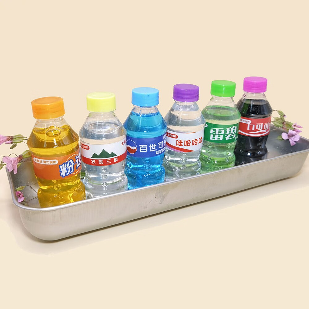 天智星假水饮料不粘手小假可乐史莱姆解压神器大盒彩泥 饮料假水2瓶