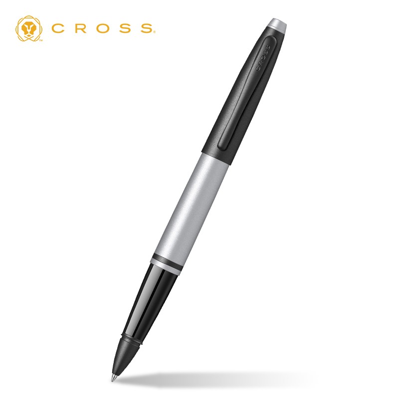 高仕（CROSS） 宝珠笔 Calais 凯乐系列商务办公礼品签字笔 金属笔签字笔 亚光灰