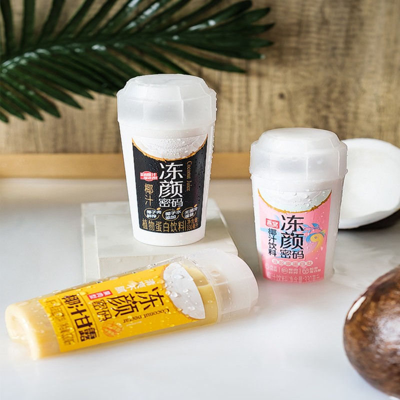 新鲜椰奶椰浆孕妇早餐奶水果饮料整箱 330ml*6瓶*2箱(原味 椰汁甘露)
