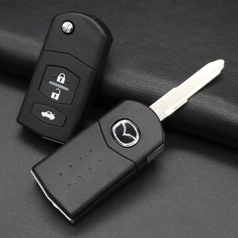 筌祁阙适用马自达钥匙壳马六马三马3马636原车汽车原厂遥控器钥匙替换