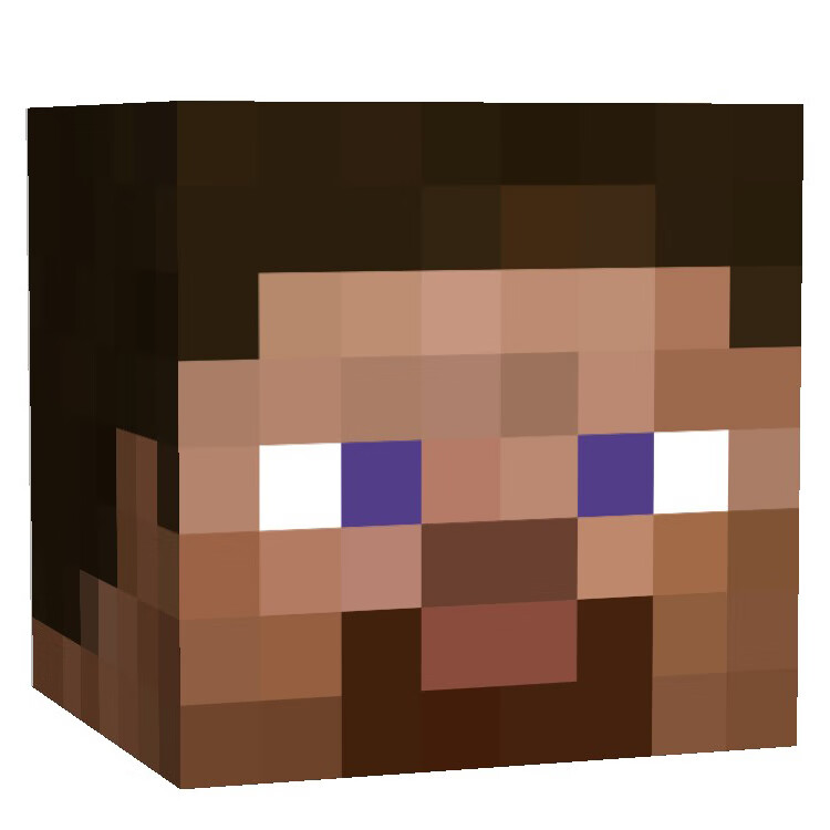 昂沐我的头套头盔器可穿戴钻石剑纸模型益y智玩具摆件装饰 史蒂夫头套