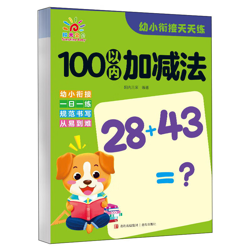 幼小衔接天天练·100以内加减法