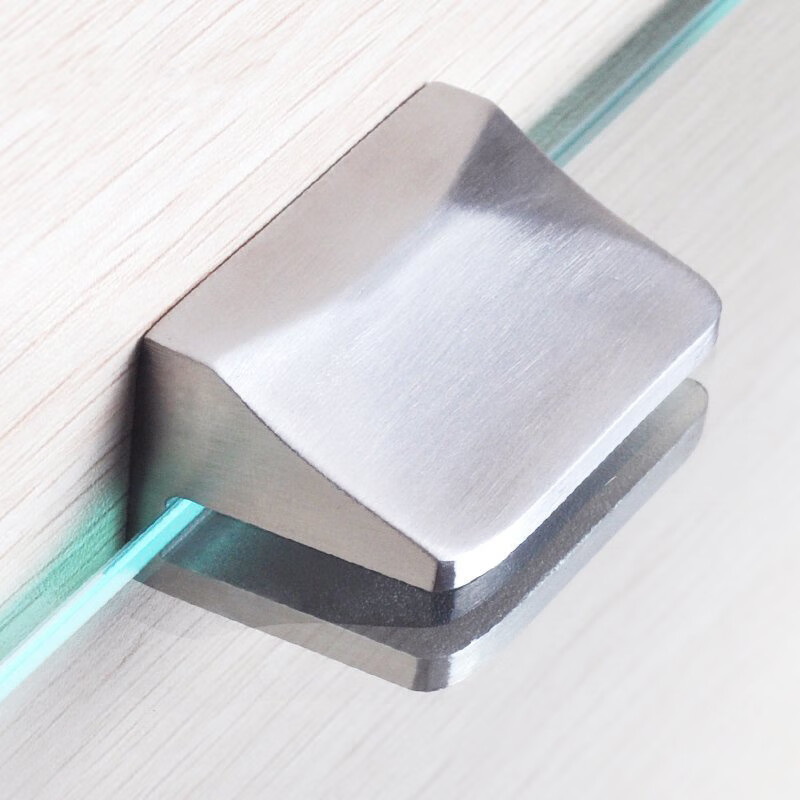 莱莫 304不锈钢玻璃夹玻璃卡子夹子托架层板托固定支架托玻璃固定配件