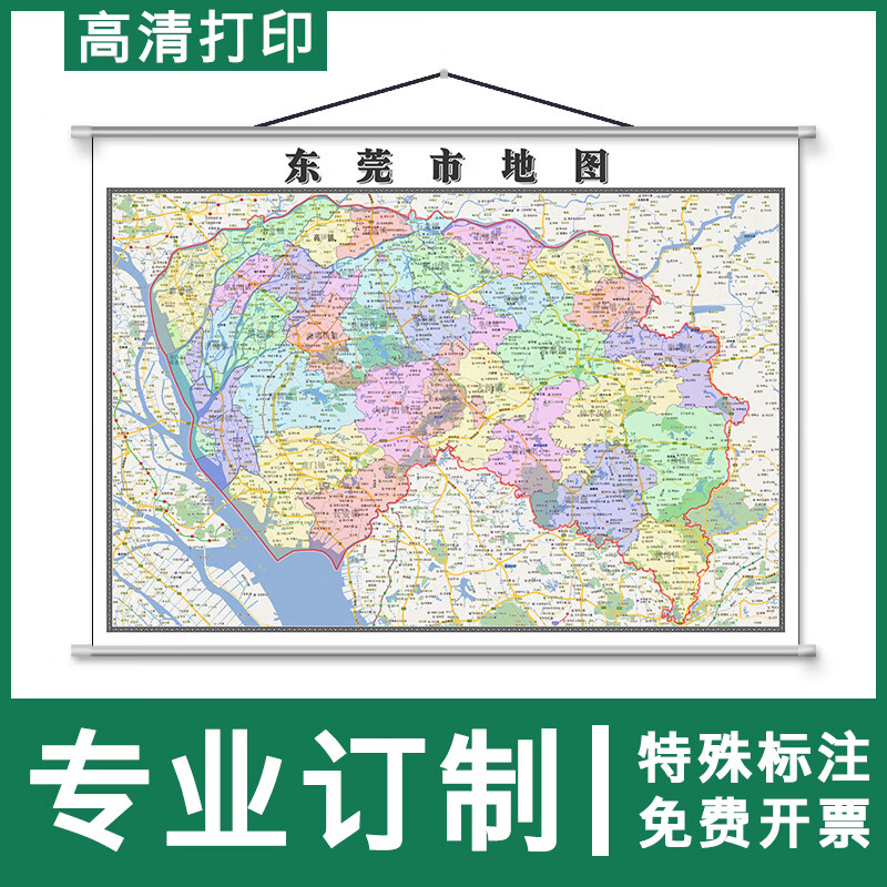 【官方正版】东莞市地图1.