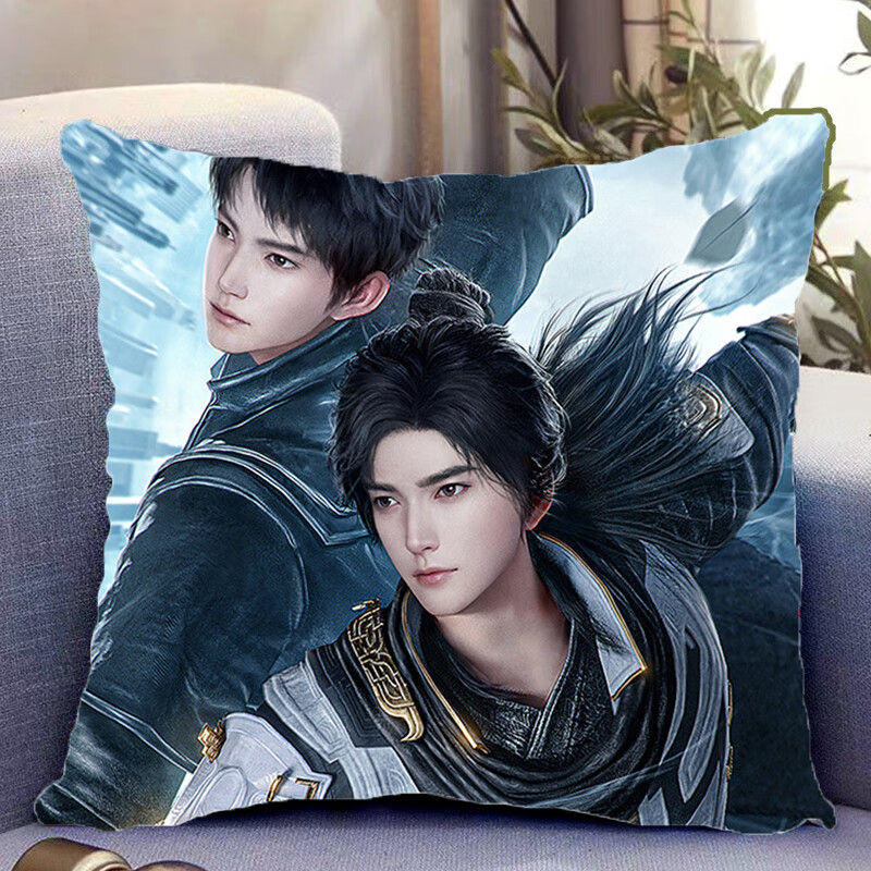智宙遮天双面抱枕叶凡叶天帝狠人大帝周边带枕芯靠枕靠垫枕头礼物定制