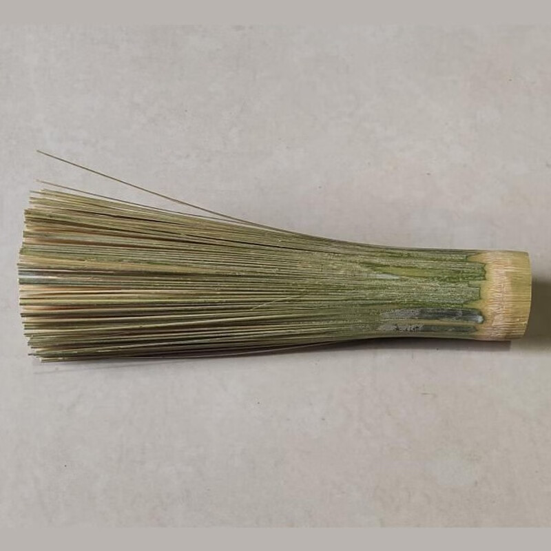 贝净洁竹锅刷竹刷子老式环保天然竹丝炊帚筅帚刷锅厨房大饭店用竹丝