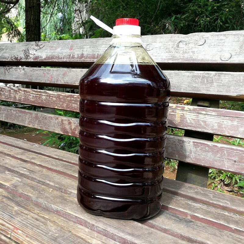tlxt菜籽油 食用油 湖南特产 农家自榨压榨 菜油aa 2.5升菜籽油重约4.