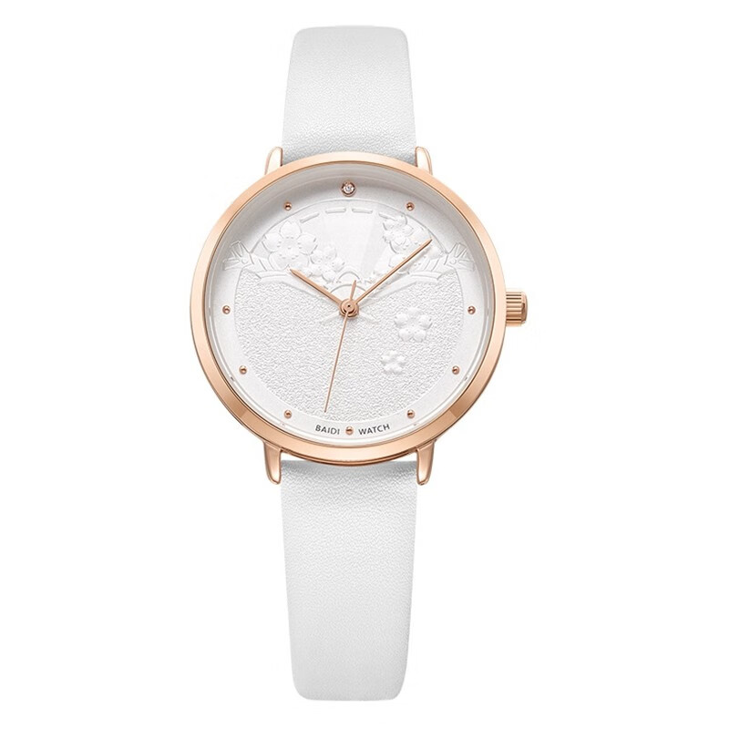 (disney)百迪王者荣耀合作款简约气质少女腕表初中高中女孩中学生手表