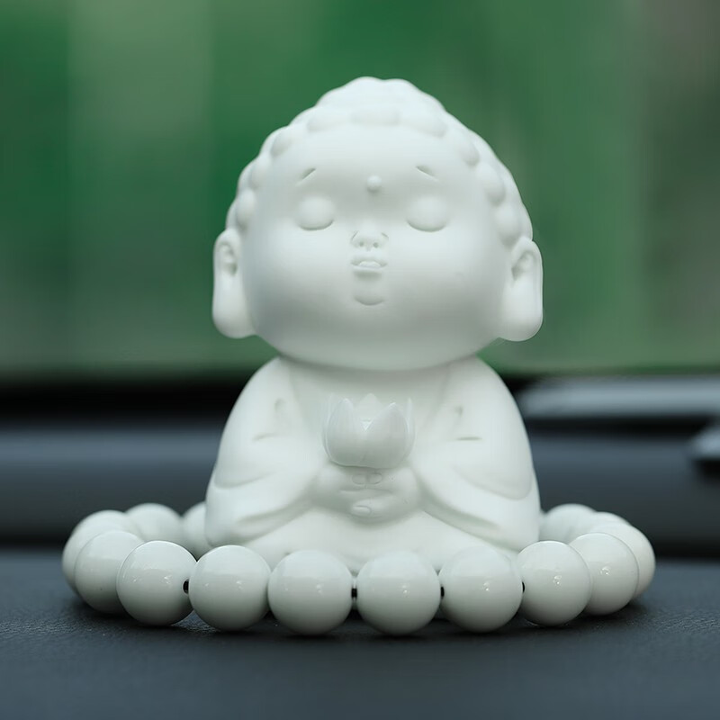 【白瓷】佛静 白色档位珠