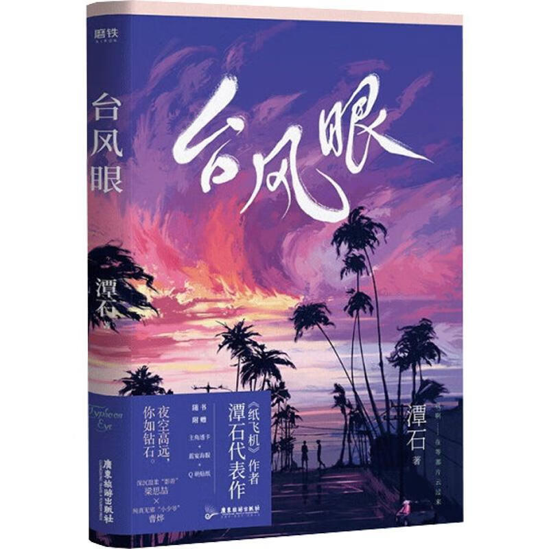 台风眼9787557020262 潭石广东旅游出版社青春文学长篇小说中国当代