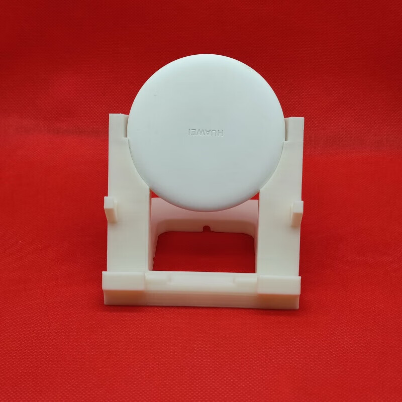 万浮生适用于华为27W快充15W瓦小米10瓦无线充电器荣耀CP61立式底座CP60 适用15w无线充支架白色 不含无线充电板