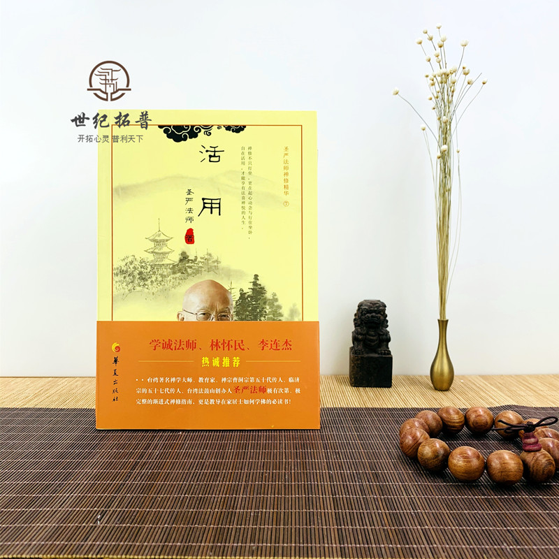 活用 圣严法师禅修精华 华夏出版社 改版禅修精华 学诚法师 林怀民 李连杰 热诚 禅修不只打坐 更在起心动念行住坐卧