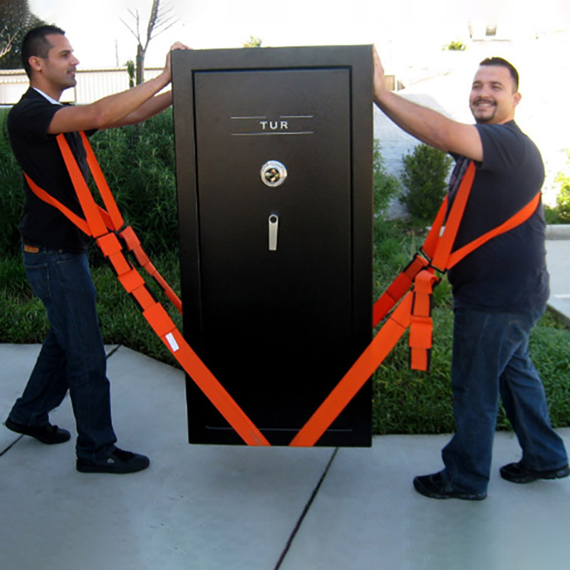 台优重物搬运上楼家用大件冰箱多功能加宽加厚双人省力搬家绳背带款搬