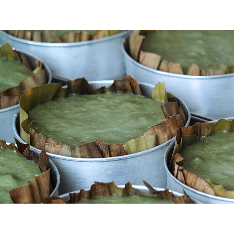 牧马安达浙江传统糕点江山特产廿八都铜锣糕手工糯米艾草糍粑青团水磨