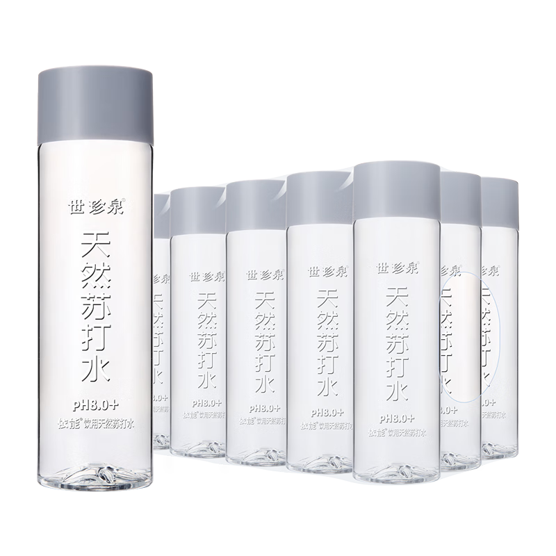 京东百亿补贴:依能世珍泉天然苏打水400ml*15瓶无糖弱碱性pH值8.0+饮用水 线下同款