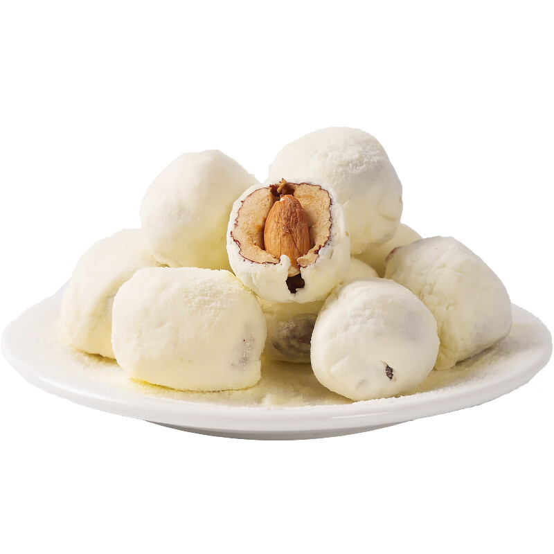 范福记奶枣网红零食枣夹杏仁巴旦木夹心奶枣奶酪休闲小吃炒货年货解馋