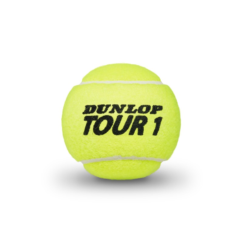 网球登路普DUNLOP4粒装网球加亮球TOUR使用感受大揭秘！性能评测？