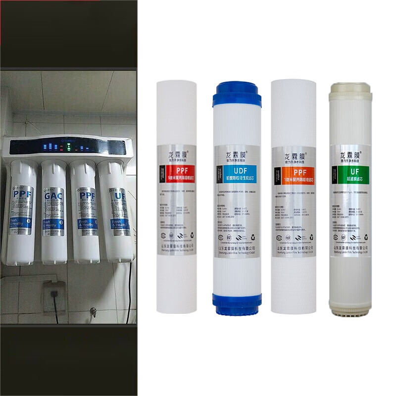 龙霖膜适用华津时代净水器滤芯巨无霸超净霸源之圆109净水器 巨无霸前