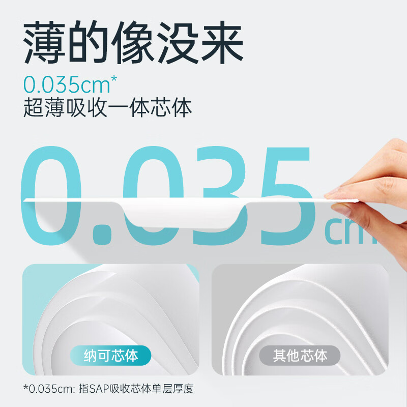 纳可 NK.医护级卫生巾组合日用夜用姨妈巾亲肤绵柔瞬吸透气 防漏 绵柔亲肤 【超长夜用15片】360*5*3包