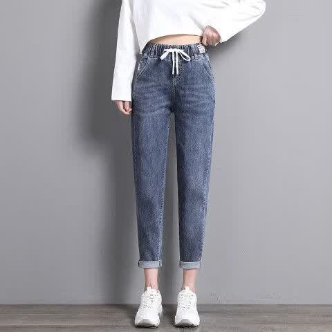 奕菓适合粗腿女生加大码加绒加厚胖mm200斤女宽松胯