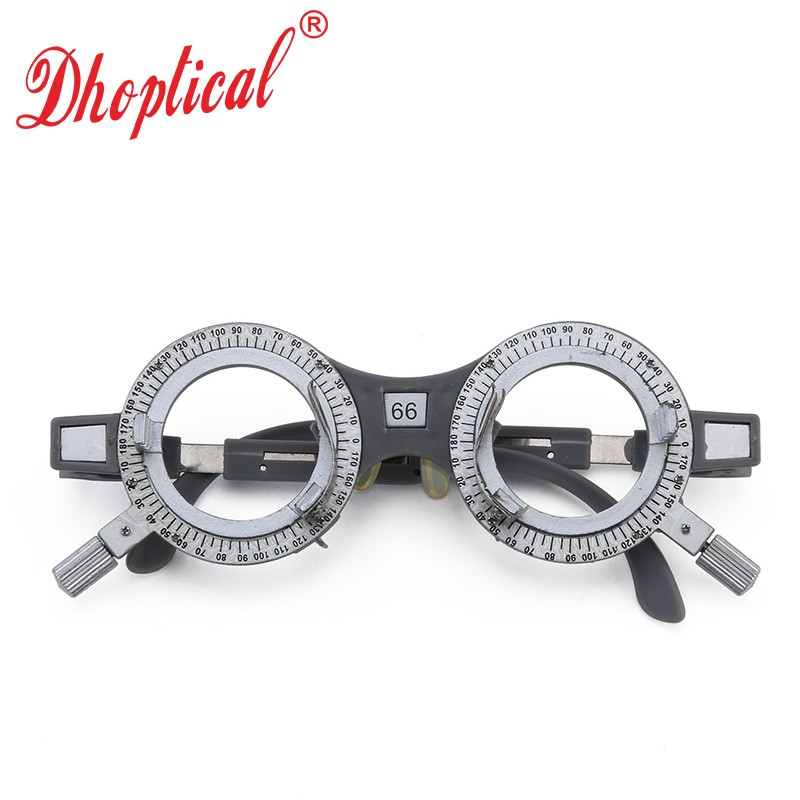金属验光架，试镜架眼镜验光工具瞳距可调节伸缩52mm~70mm 66MM一副