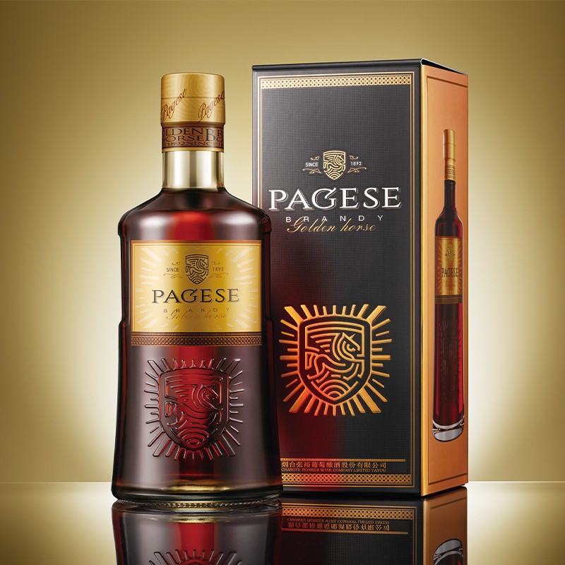 张裕派格尔金马白兰地 700ml单瓶礼盒装 40度洋酒品尝酒葡萄蒸馏酒  700mL 1瓶