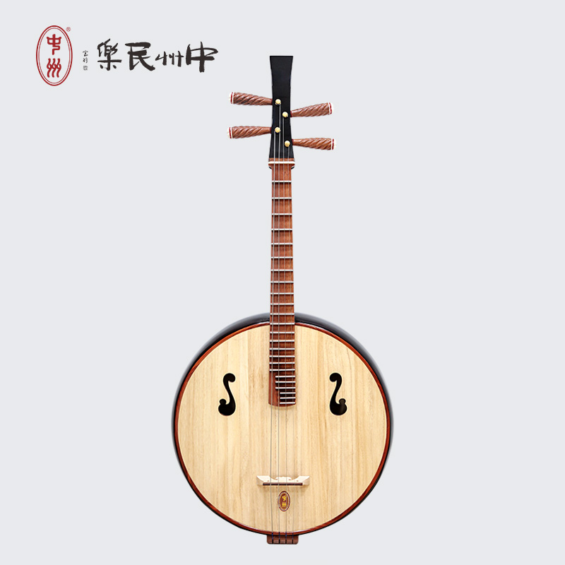 中州 r990色木红木加骨六棱轴初学者入门钢品弹拨大阮专业演奏