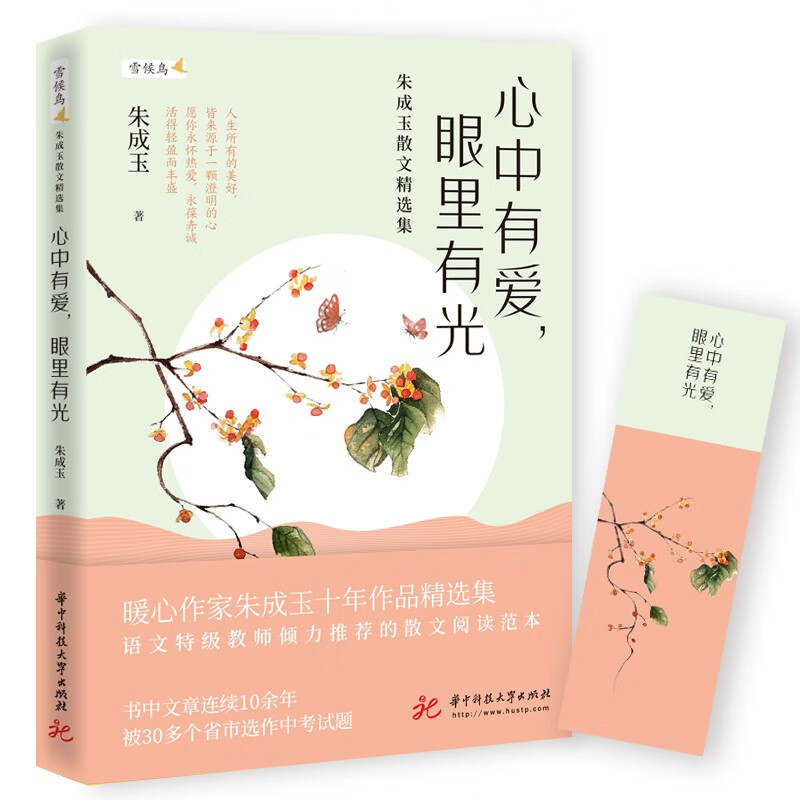 眼里有光——朱成玉散文精选集 散文随笔类图书 心中有爱眼里有光