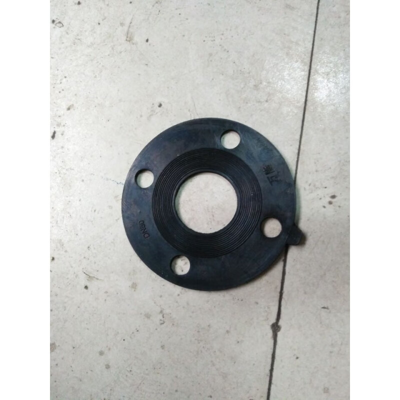 诚得景适用法兰橡胶垫片/法兰垫片/带孔垫片/法兰密封垫厚度4mm  dn15