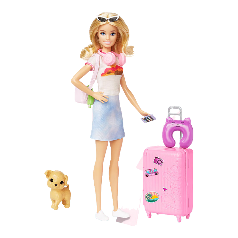 【95成新】芭比(barbie)娃娃女孩生日礼物女孩玩具 -芭比之马里布旅行
