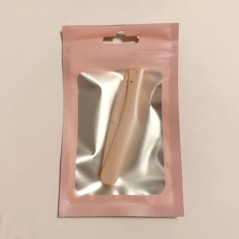 珂莱藻堂修眉刀安全型刮眉刀刮毛刀片初学者新手折叠式便携男女 3支独立装