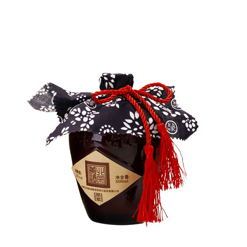 北宗黄酒 非遗原浆 半甜型黄酒 12度500ml 单瓶装(500ml*1瓶)