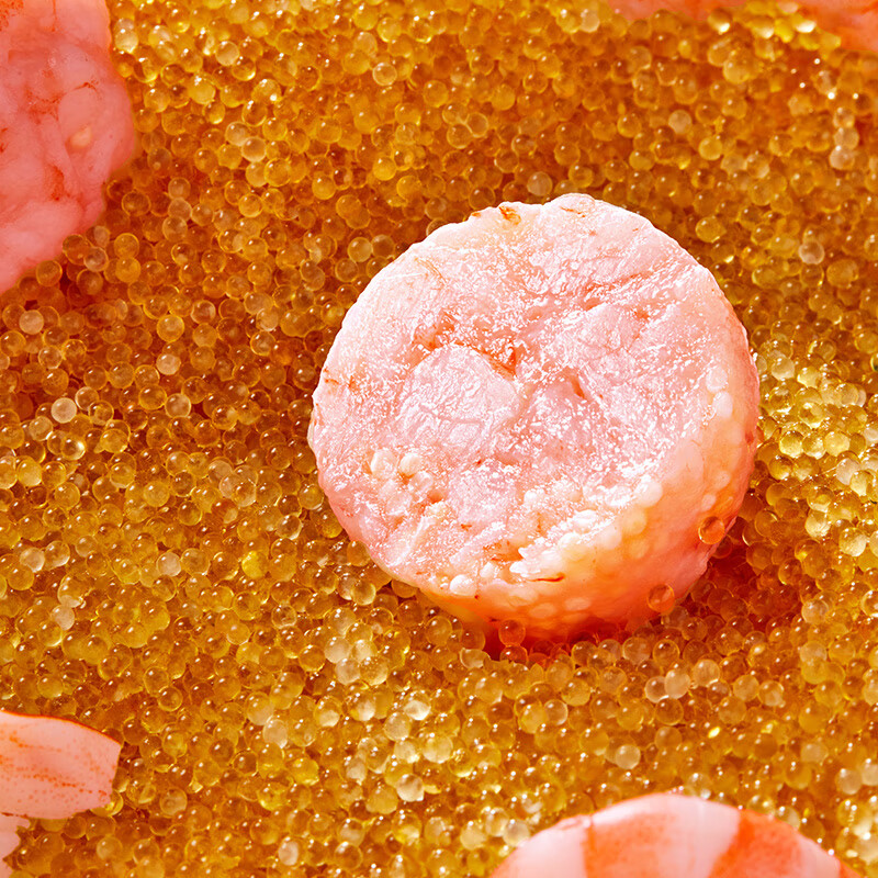 逮虾记飞鱼籽虾滑新鲜火锅麻辣烫手打速食半成品食材含虾仁 6袋【推荐】（送鱼排1袋）