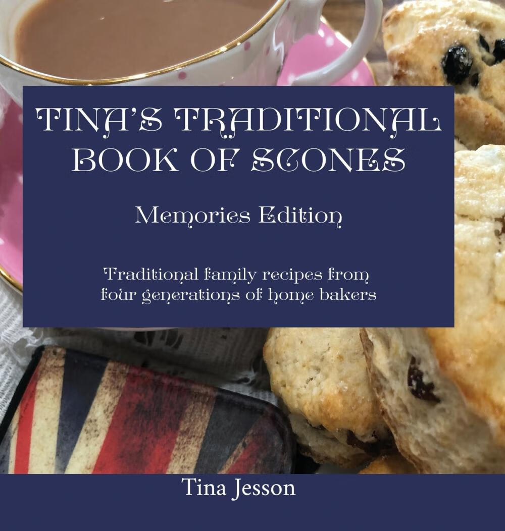 预售 按需印刷 tina s traditional book of scones