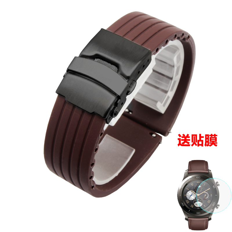 代用华为手表表带男女watch 3pro 华为gt2鸿蒙os荣耀magic保时捷智能