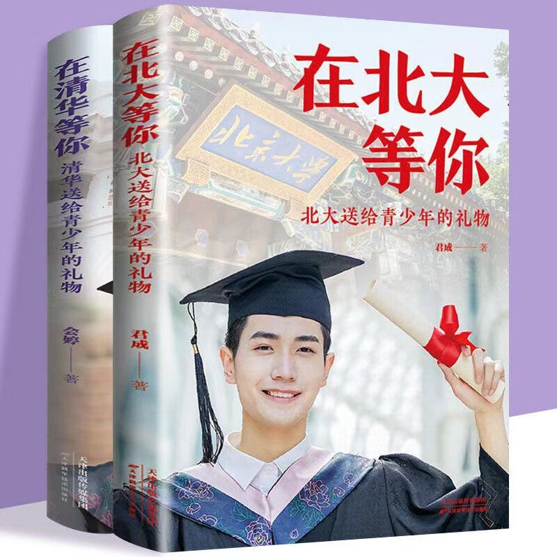 【特价专区】全2册 清华北大送给青少年的礼物清华北大在等你中考高考学习窍门书青少年年励志哈佛凌晨四点半