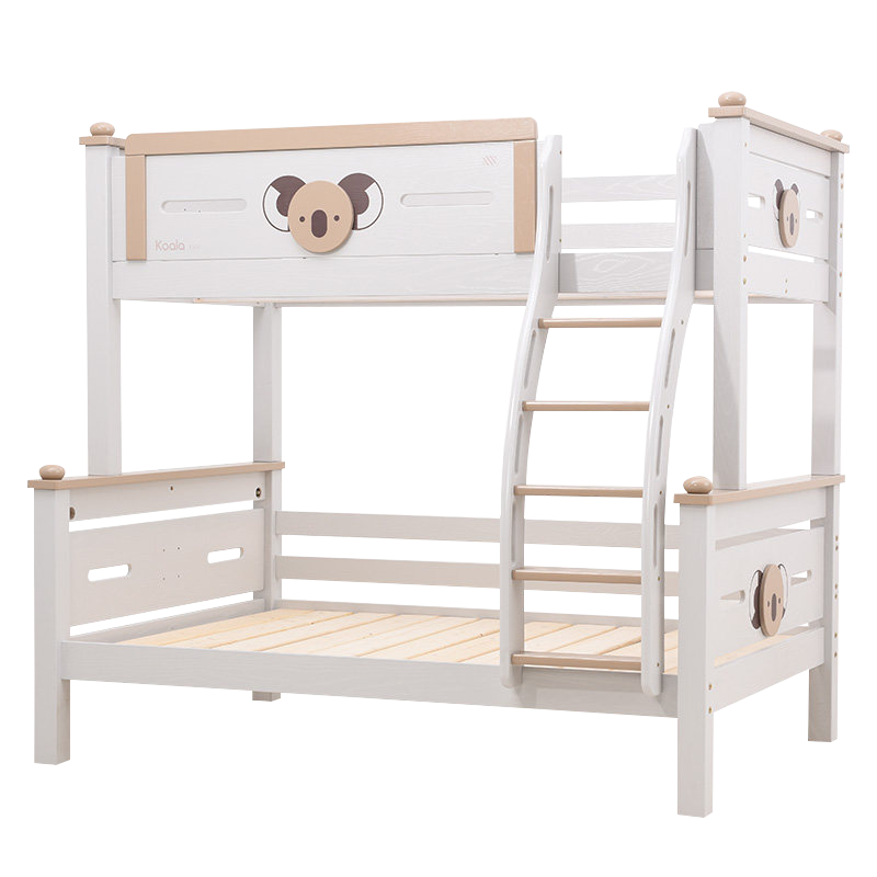 十亿客 双层床两层上下床全实木子母床儿童母子高低床实木上下铺木床 纯实木子母床 1200mm*2000mm  更多组合形式