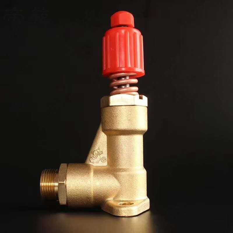 高压清洗机洗车机泵调压阀气室坐配件商用55/58/40型铜泵头组件定制