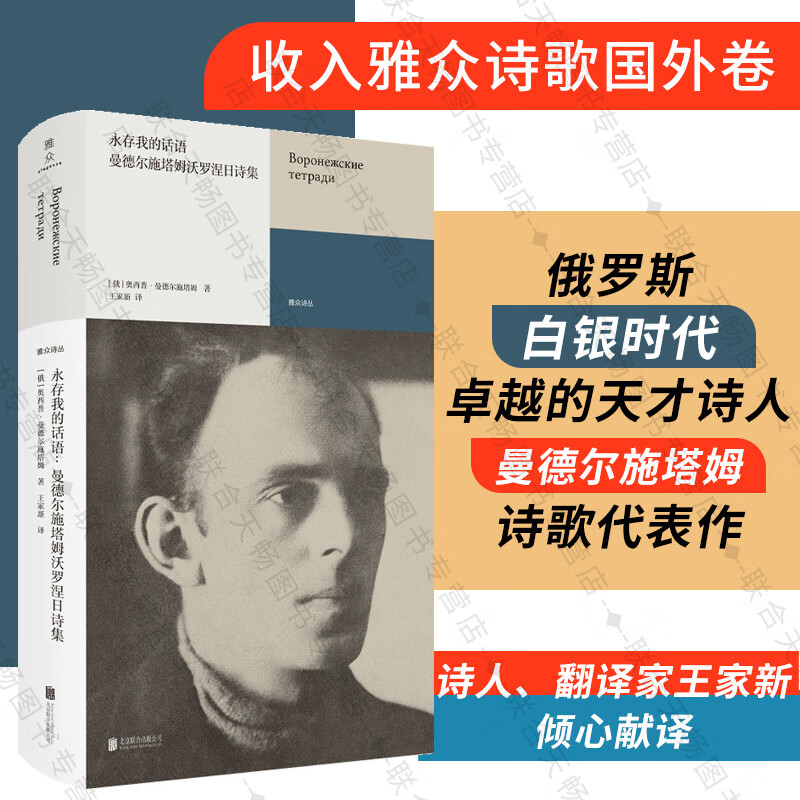 正版包邮 永存我的话语:曼德尔施塔姆沃罗涅日诗集 俄罗斯白银时代天才诗人 沃罗涅日笔记本三册全译本 现代文学外国诗歌雅众诗丛