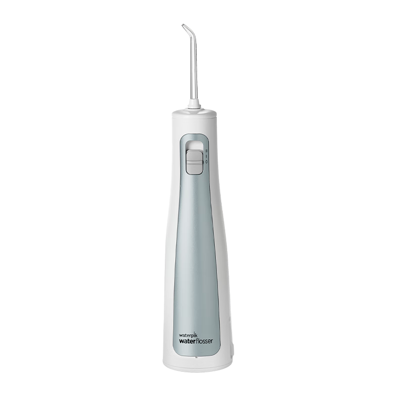 洁碧（Waterpik）冲牙器 便携式电动洗牙器水牙线洁牙器家用立式预防牙结石全身水洗 极光系列 GS5蓝 礼物