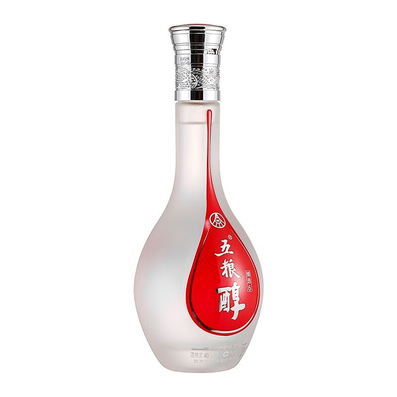五粮液白酒 五粮液五粮醇系列 浓香型白酒礼盒粮食酿造口粮酒 送礼佳品 40度 500mL 6瓶 臻选6