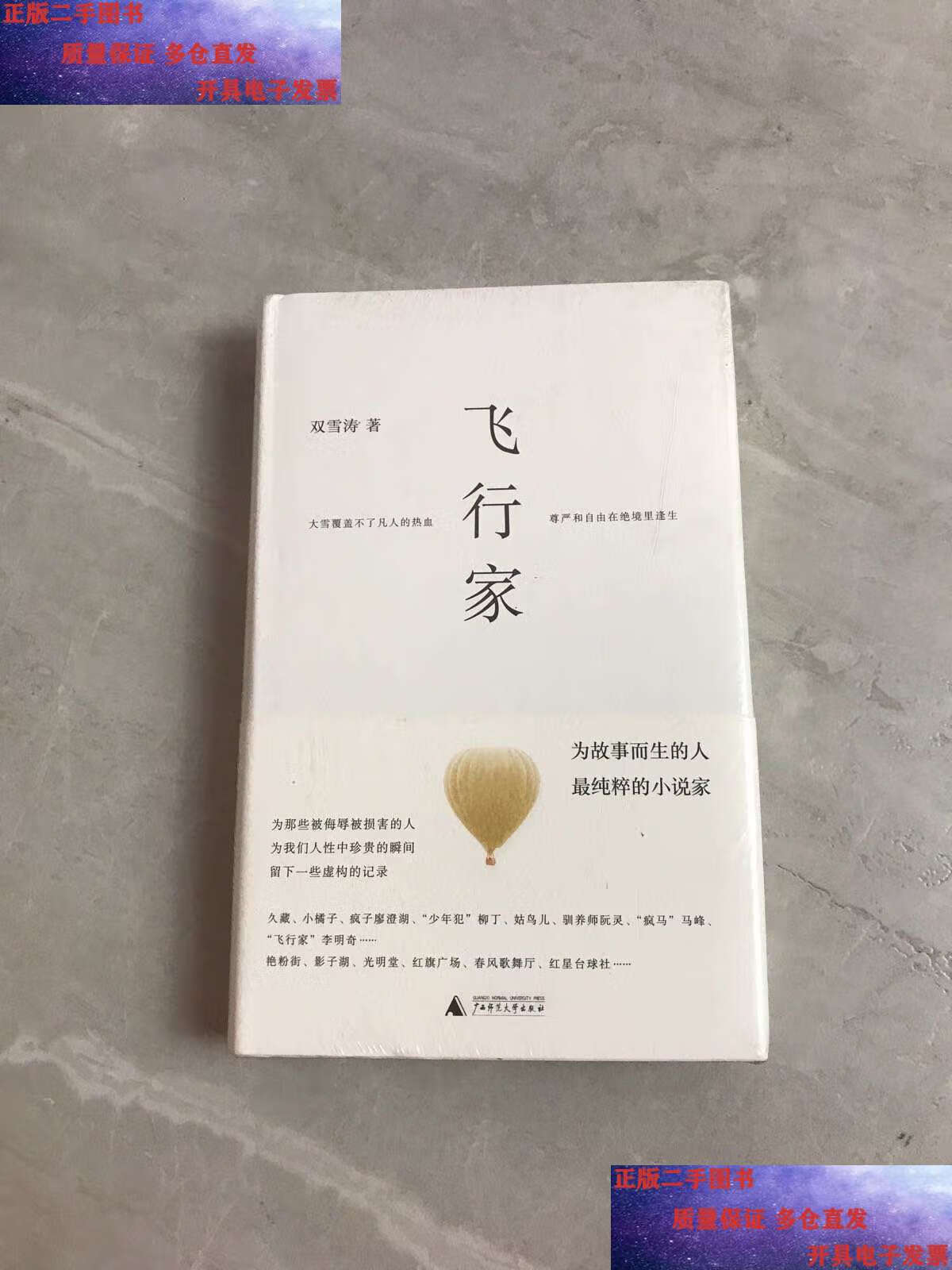 【二手9成新】飞行家 /双雪涛 广西师范大学