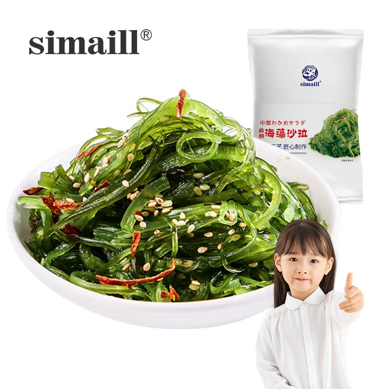 Simaill 海藻沙拉 裙带菜寿司海带丝 酸甜味 250g/袋